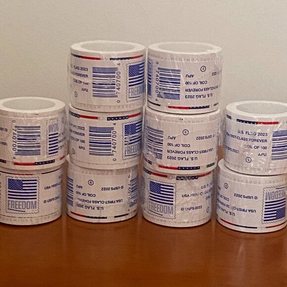 Tops - %👉🏻USPS 2023 Flag Stamps Permanent Postage (1000 pieces)
